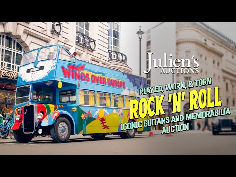 Paul McCartney | 1972 Wings Tour Bus Up For Bid | Join the Tour Around London and Bid Now!
