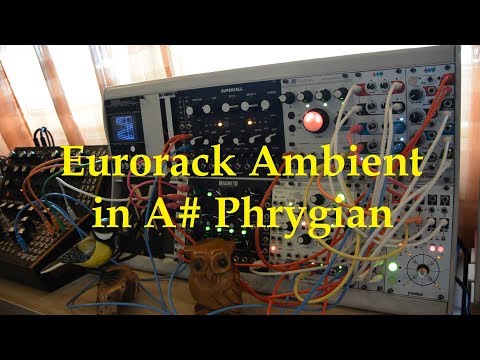 Eclectic Dust {eurorack ambient, marbles, supercell, magneto, mother-32}