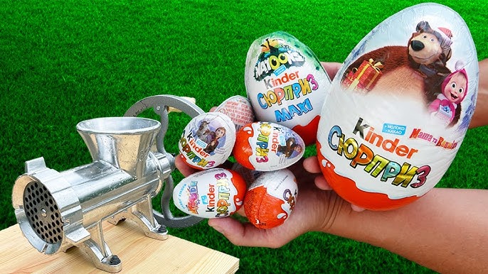 Opening 100 Kinder Surprise Eggs (What's Inside?) 