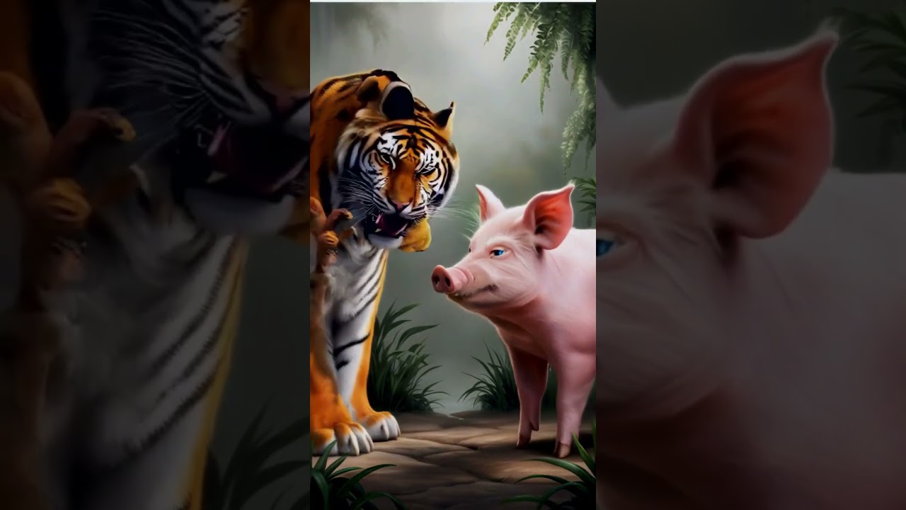 Tiger And Pig Animal Fusion 