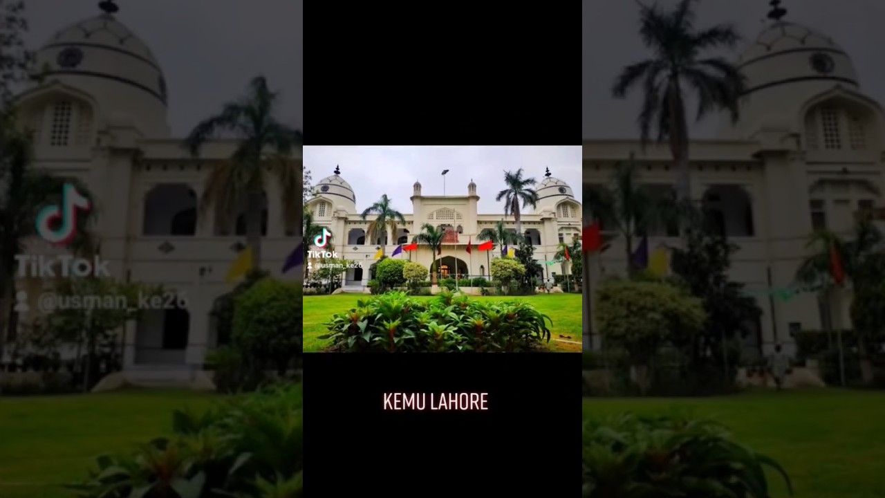 King Edward Medical University Lahore.