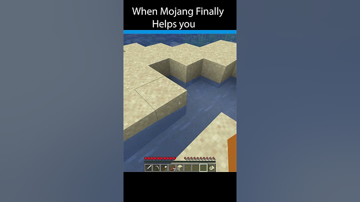 When Mojang Finally Helps You #shorts #minecraft #mojang