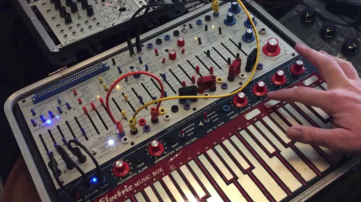 Buchla Easel Rhythm Play