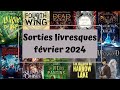 Sorties livresques fvrier 2024