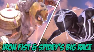 Iron Fist And Spider-Mans Big Race