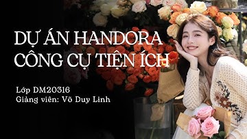 ASM – Công cụ tiện ích | Nhóm 6 – Handora