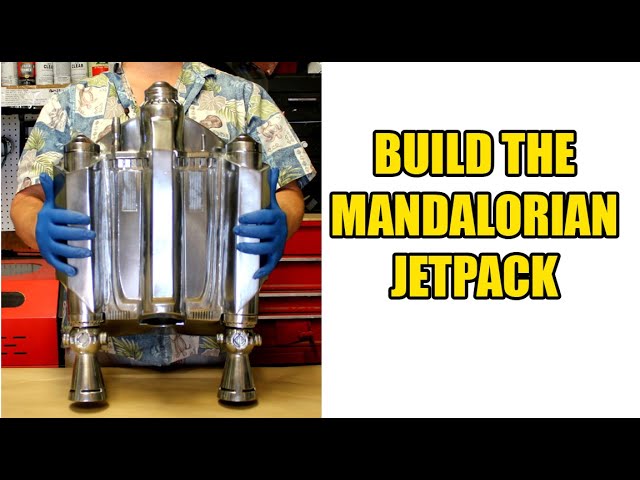 Mandalorian Jetpack Beskar / Din Djarin Cosplay / Rising Phoenix Mando Jet