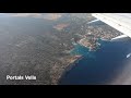 Landing and Taxi at Palma de Mallorca Airport, Mallorca, Balearic Islands, Spain - 20 July, 2019
