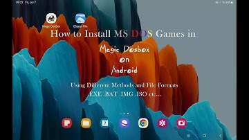 How to Install MSDOS Games in Magic DOSBOX