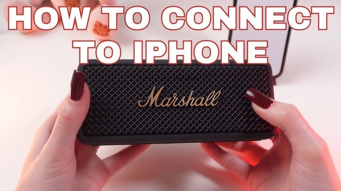 How to Connect Your Marshall Emberton II Speaker to iPhone (Fast ...