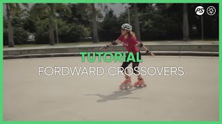 How to learn forward CROSSOVERS - Inline skating tutorial