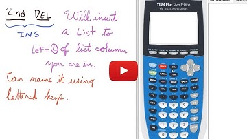 Naming a List TI84+CE Calculator OCC Math 160 Stats