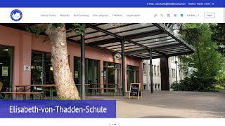 Website-Tour: Elisabeth-von-Thadden-Schule