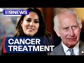 Princess of Wales to miss major military event as she undergoes cancer treatment | 9 News Australia