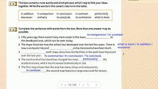 LIVE - IELTS - Unit 4 - Writing task 1 - Coherence and cohesion