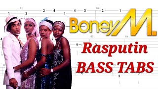 Boney M. - Rasputin BASS TABS | Cover | Tutorial | Lesson