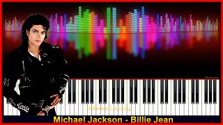 Michael Jackson - Billie Jean - Piano Tutorial