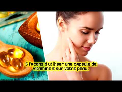 Vidéo: Comment utiliser l'huile de vitamine E : 9 étapes (avec photos)