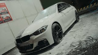 MAD DRIFTING w/ AUTOMATIC BMW 340i | PRAGUE - 4K