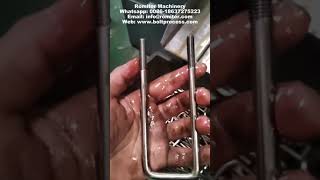 Stainless Steel Wire U Bolt Threading Bending Making Machine