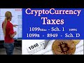 Cryptocurrency taxes. Crypto taxes explained. Tax forms needed for Cryptocurrency taxes USA in 2022