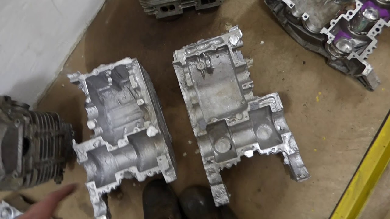 ИЖ Юпитер 500. Отлили картер.