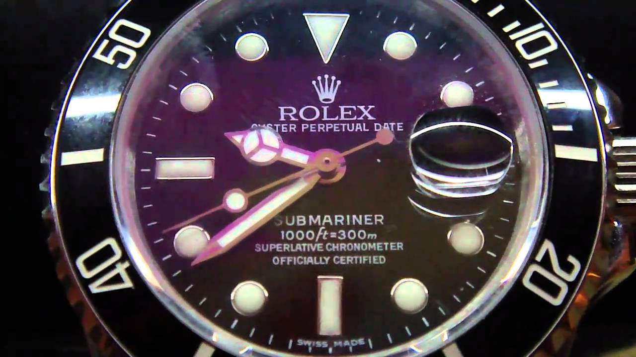 Rolex Submariner Sweep - YouTube