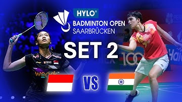 🔴BEST MOMENTS (WS - SF) Putri Kusuma WARDANI (INA) VS Unnati HOODA (IND) | HYLO Open 2025