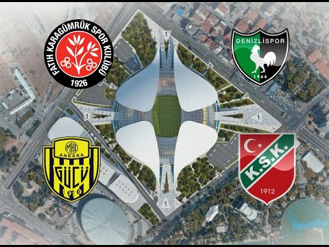 Proje Halinde olan Stadyumlar (Ankaragücü-Karagümrük-Karşıkaya)