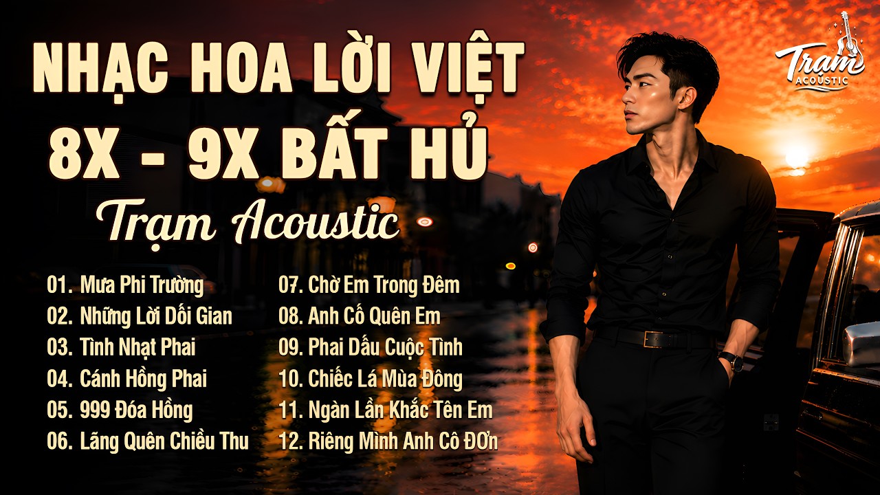 Tuyển Tập Nhạc Hoa Lời Việt 8x 9x Bất Hủ R&B Version Hot Tiktok - Mưa Phi Trường, 999 Đóa Hồng