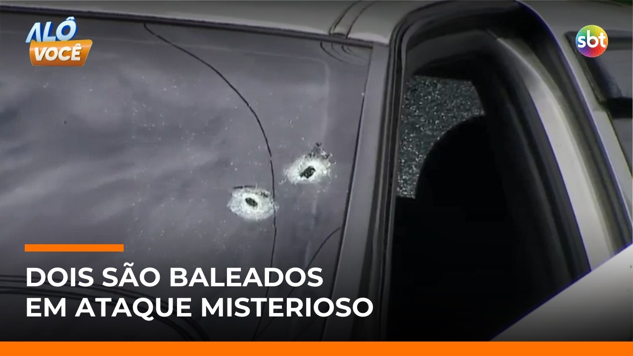 Dois são baleados após ataque misterioso em rua na zona sul de SP | #AloVoce