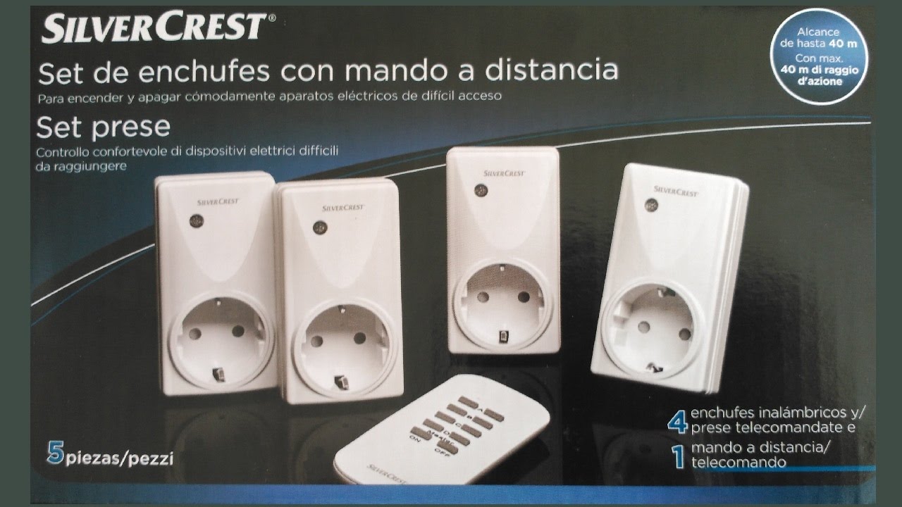 REA 12 Review/análisis set de enchufes con mando a distancia Silvercrest  (Lidl) 