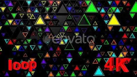 Background of Triangles | Motion Graphics - Videohive template