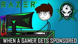 When a Gamer Gets Sponsored By RaZeR by StickyZ 847,954 views 5 years ago 4 minutes, 46 seconds