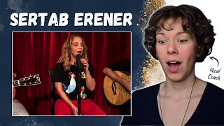 First Time Hearing SERTAB ERENER  Vocal Coach Reacts to Aşk (Akustik)