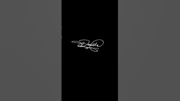 D signature style video | How to signature your name | Signature style ideas | #signature #art