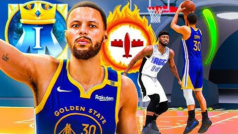 LEGEND STEPHEN CURRY BUILD is DOMINATING in RANDOM REC NBA 2K25