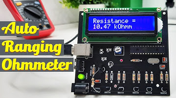 Auto Ranging Ohmmeter 🔥 DIY Ohmmeter | How to Make Auto Range Selection Ohm Meter in Bangla