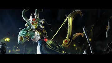 how to medusa jungle(dire side) 10 min midas + phase boots