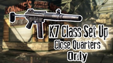 Call of Duty Ghosts K7 Amazing Close Quarters Class Setup