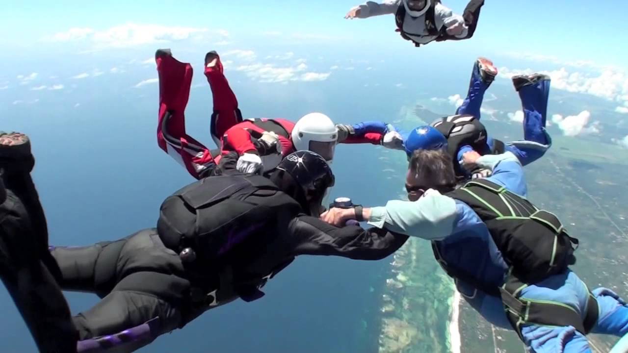 Sky Dive In Beautiful Diani Beach, Kenya YouTube