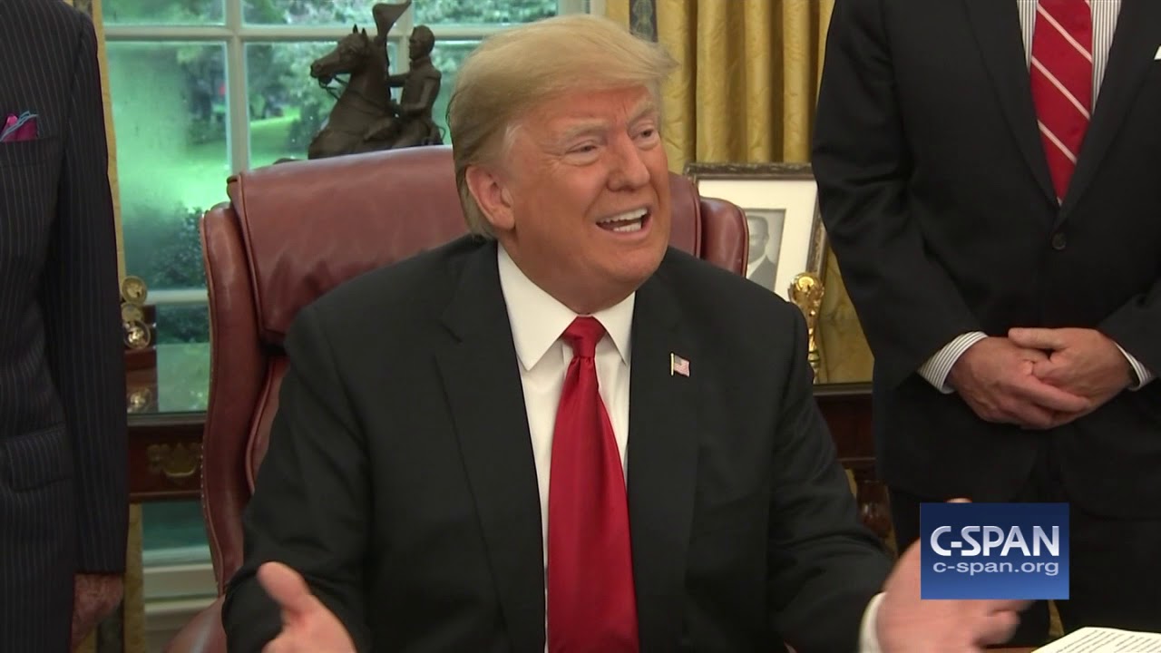 c-span channel Word for Word: President Against Stopping Saudi Arms Sales Over Missing Journalist (C-SPAN)