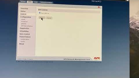 Turning on SUA2200xli with network card (no control panel connected)