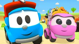 Build cars in 3D puzzles - learning car games for kids screenshot 3