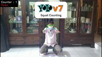 YOLOv7 Pose Estimation: Squat Counting App