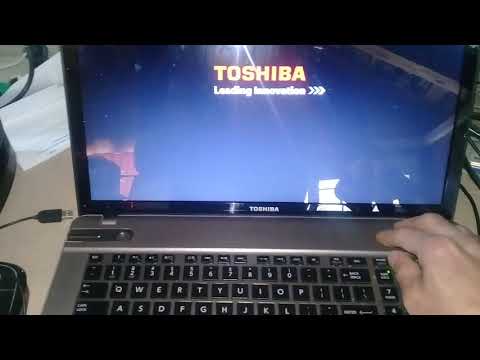 Video: ¿Cómo accedo al BIOS en una computadora portátil Toshiba?