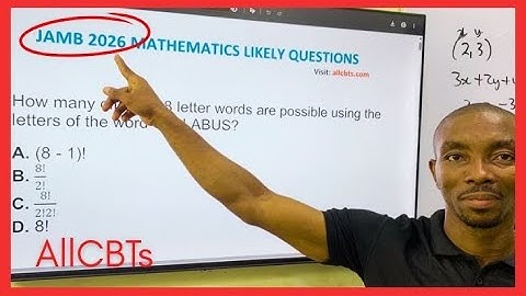 20 JAMB 2026 MATH Questions That Must Come Out!  | Likely Mathematics That Repeat Every Year!