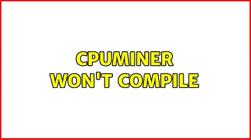 Ubuntu: CPUMiner won