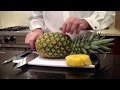 La bonne faon pour couper facilement un ananas