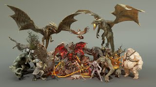 Heroic Fantasy Creatures Full Pack Vol 1 Showcase